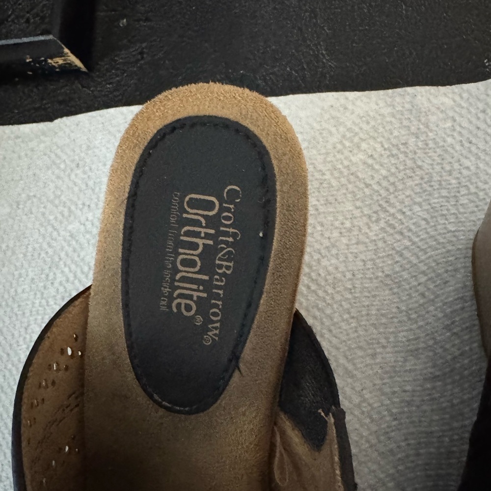 Super cute breathable summer low heel wedge sander. Versatile and timeless! 7. - Picture 8 of 8